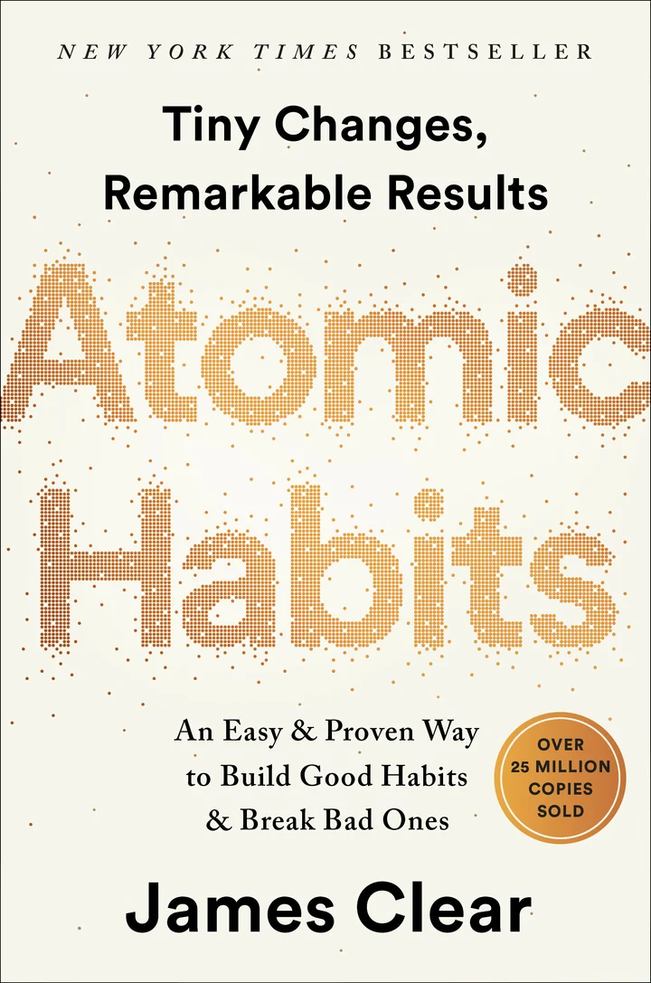 Atomic Habits by James Clear — book cover